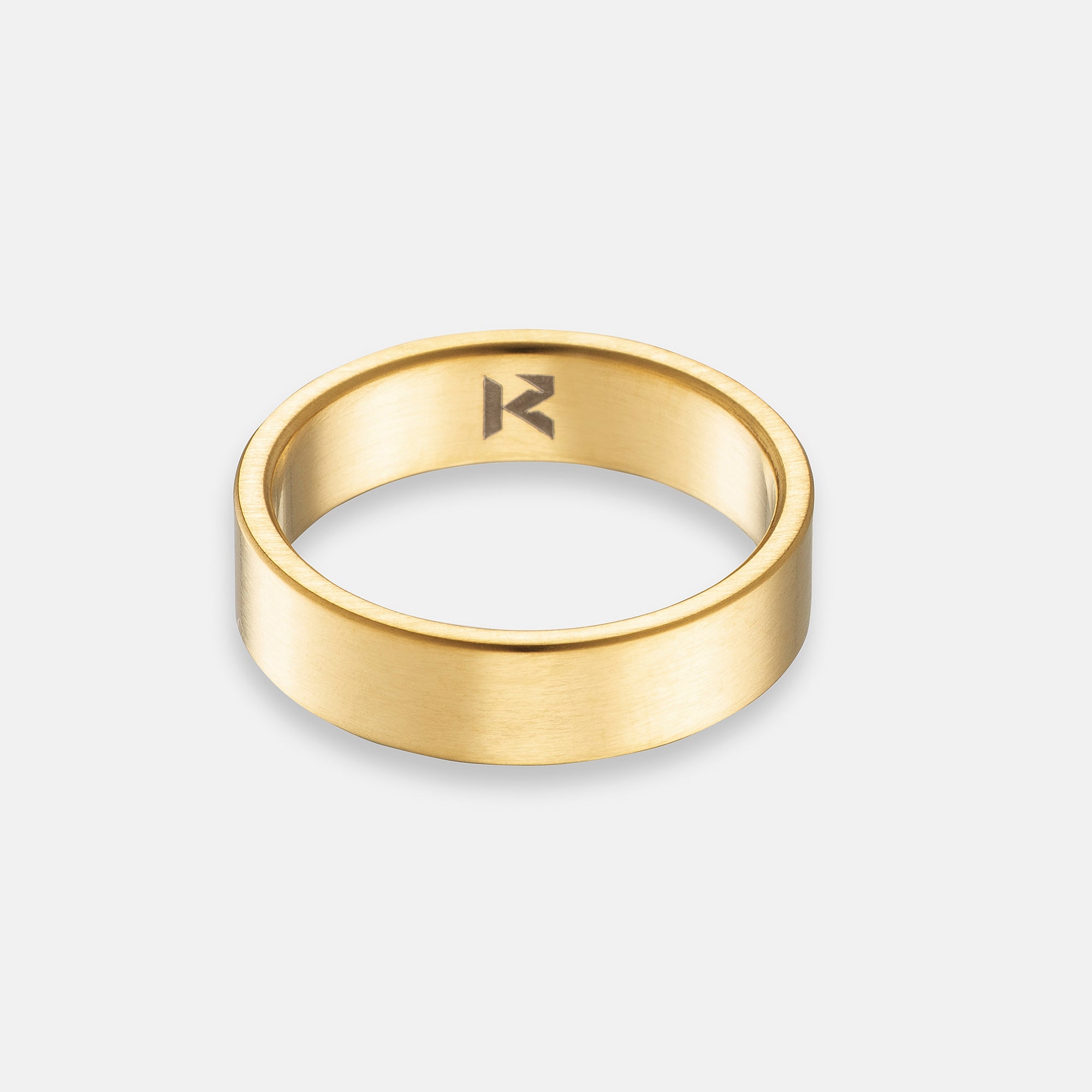 K12 - GOLD STEEL RING - 50