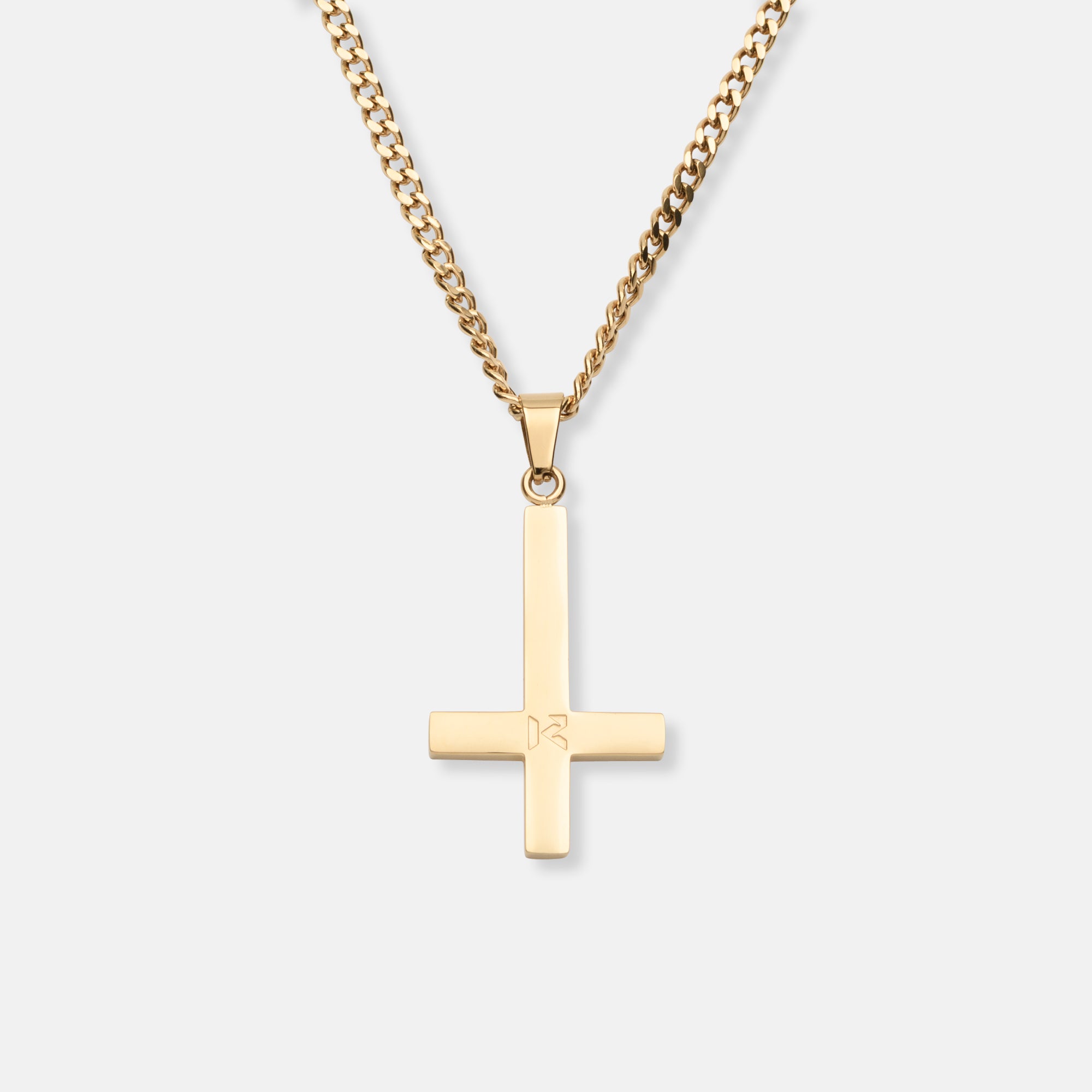 K12 - GOLD STEEL INVERTED VAITH CHAIN