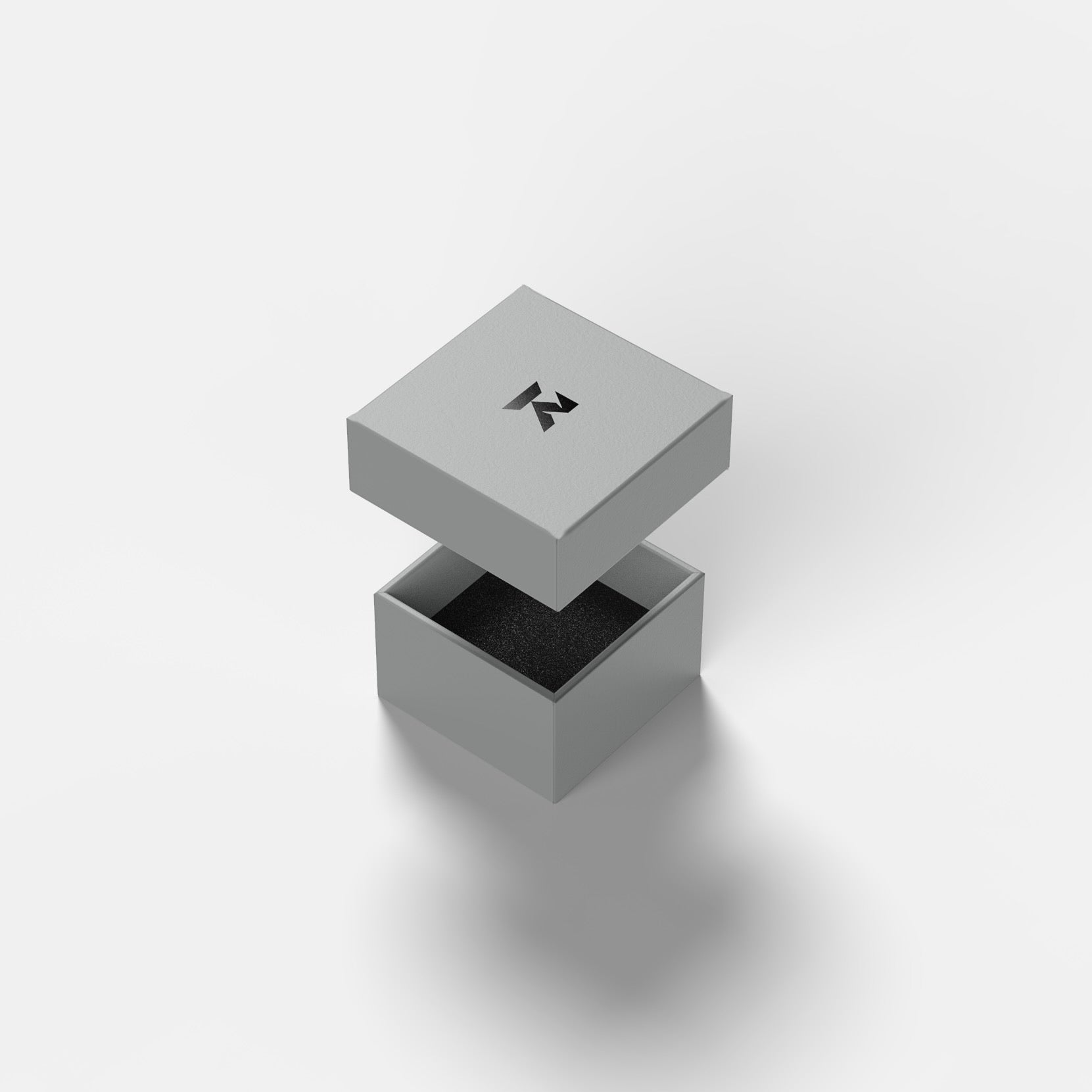 K12 - BLACK SQUARE CREOLES - 2MM