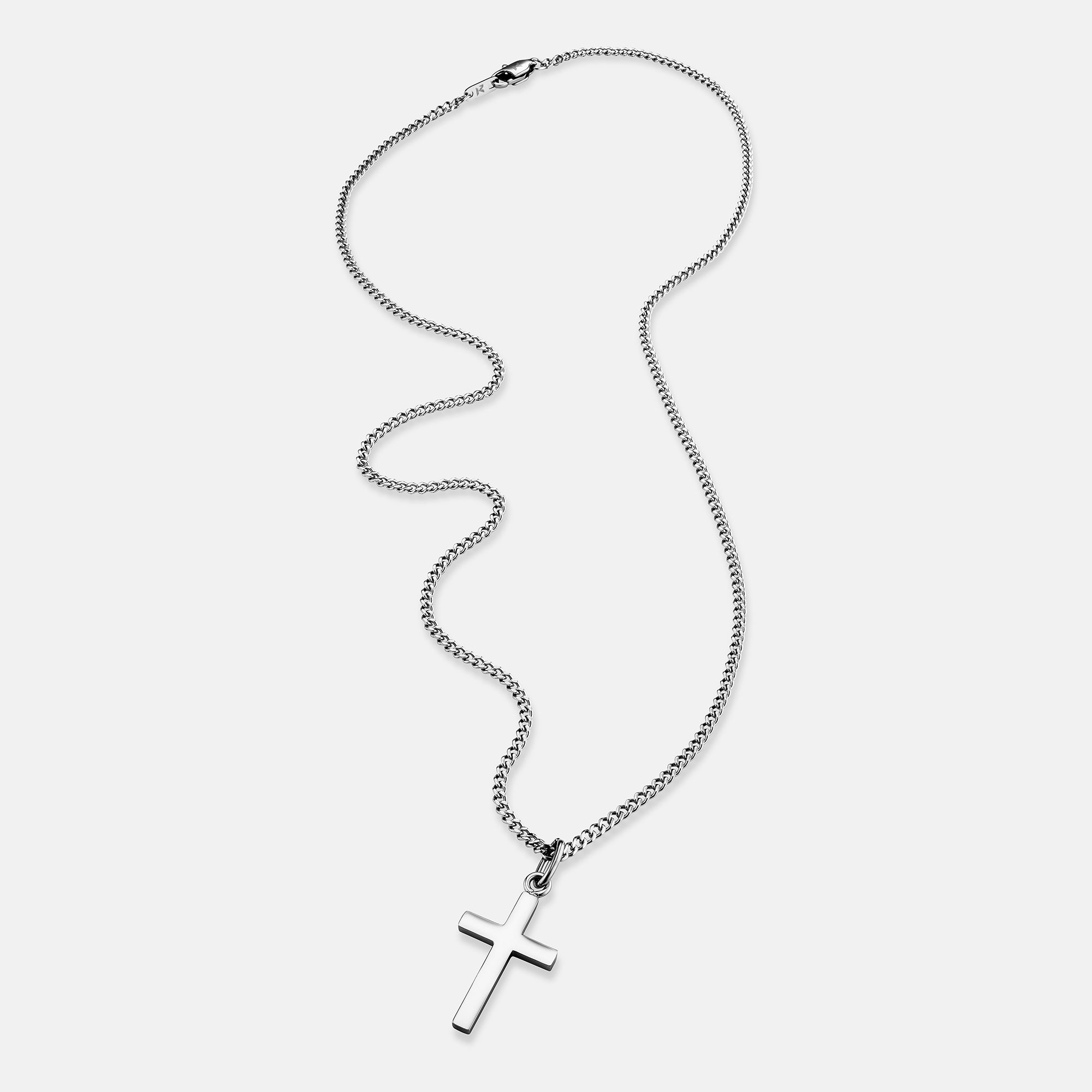 K12 - SILVER STEEL VAITH CHAIN SLIM