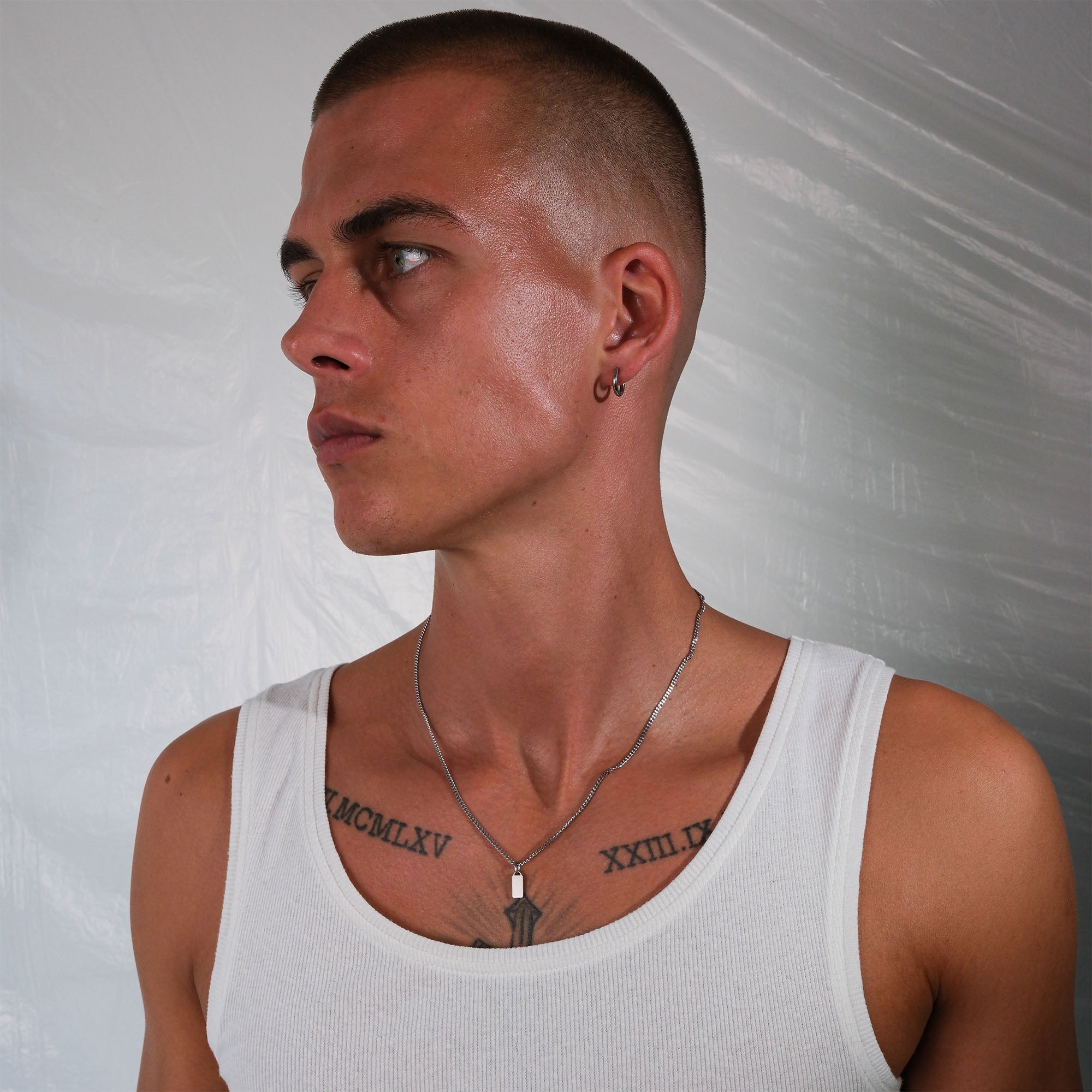 K12 - SILVER TAG CHAIN SLIM