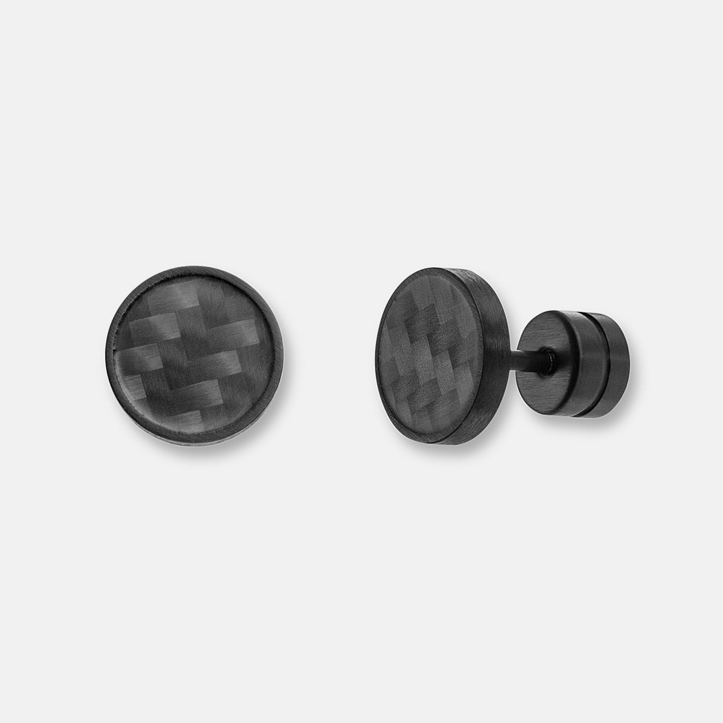 K12 - CARBON STUD EARRING