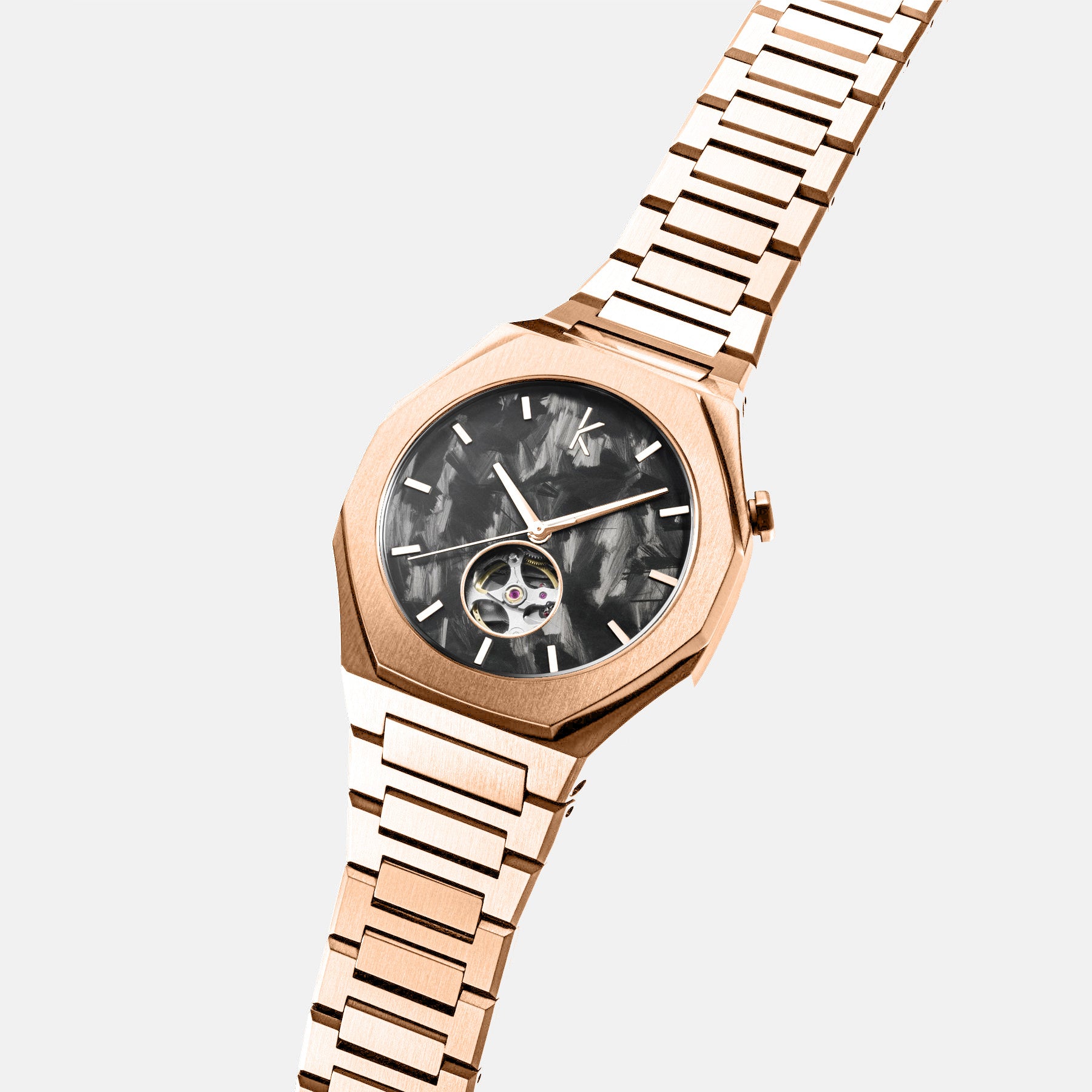 KOHLENSTOFF 12 - 721 - ROSEGOLD AUTOMATIC