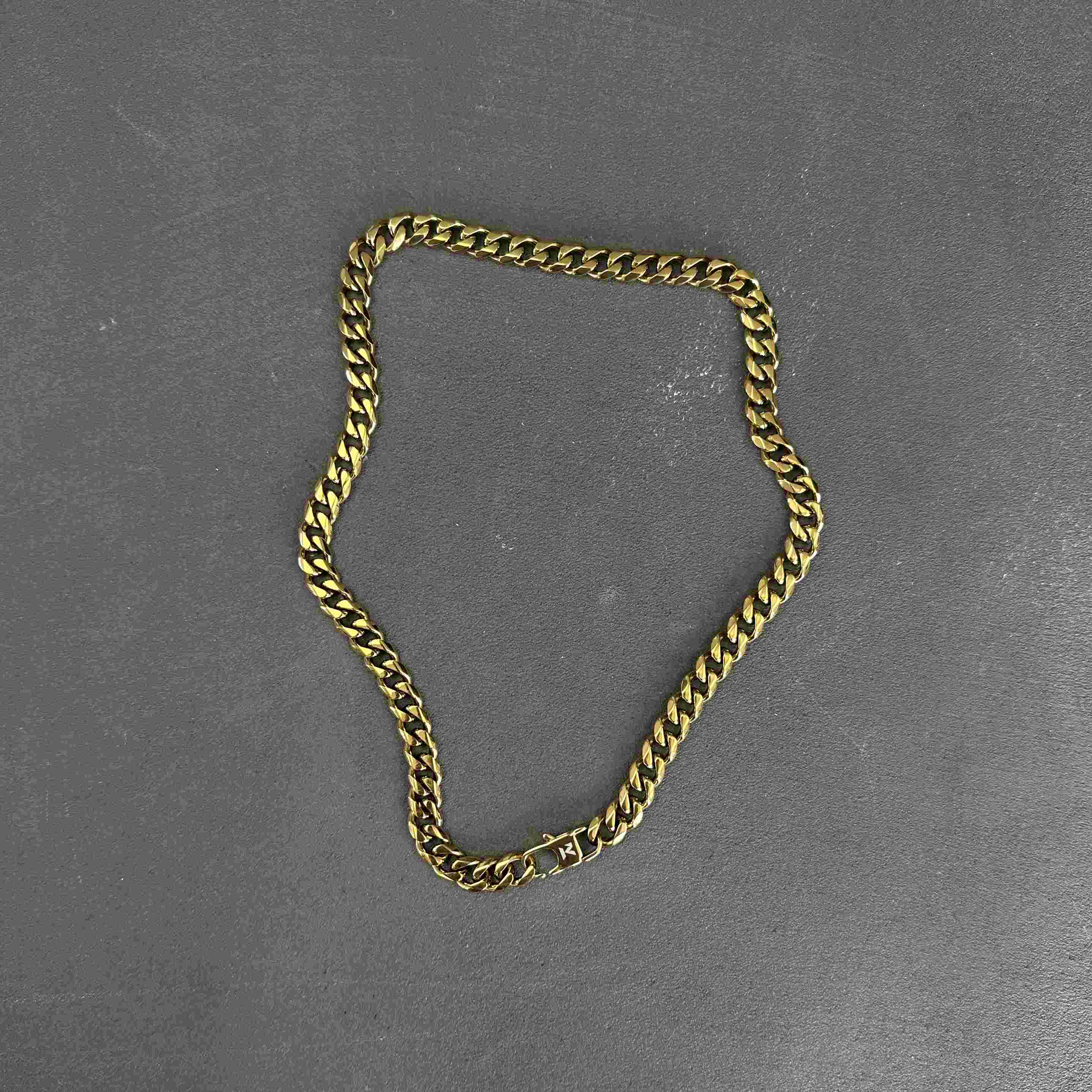 K12 - GOLD CUBAN CHAIN - 8MM