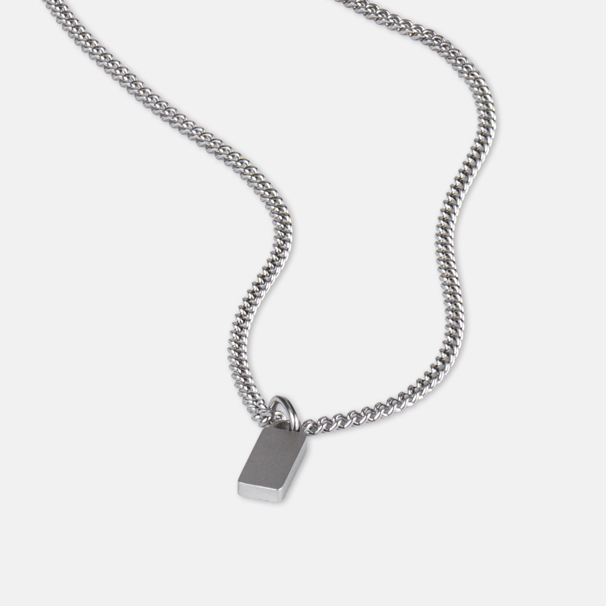 K12 - SILVER TAG CHAIN SLIM