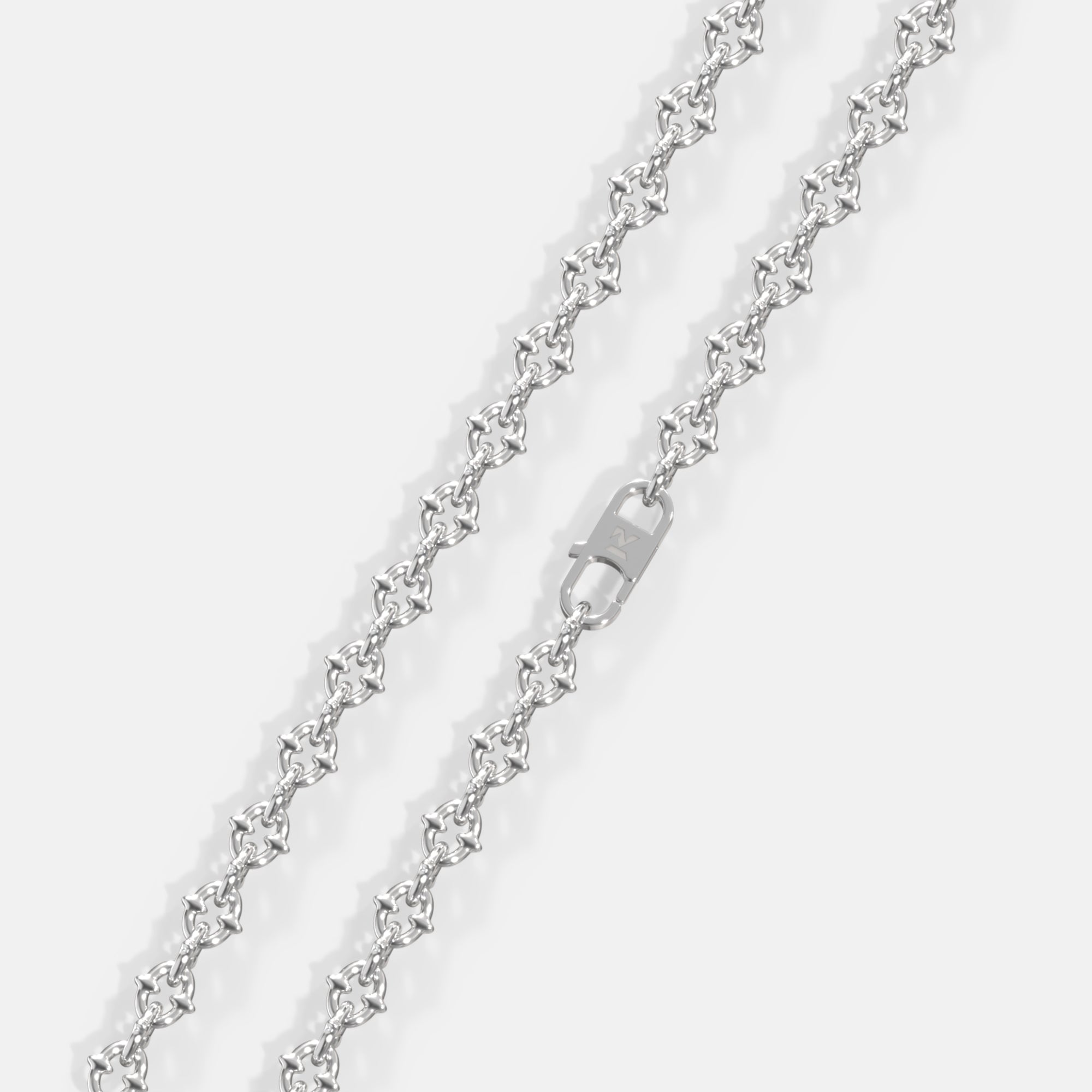 K12 - SILVER THORN CHAIN - 9MM