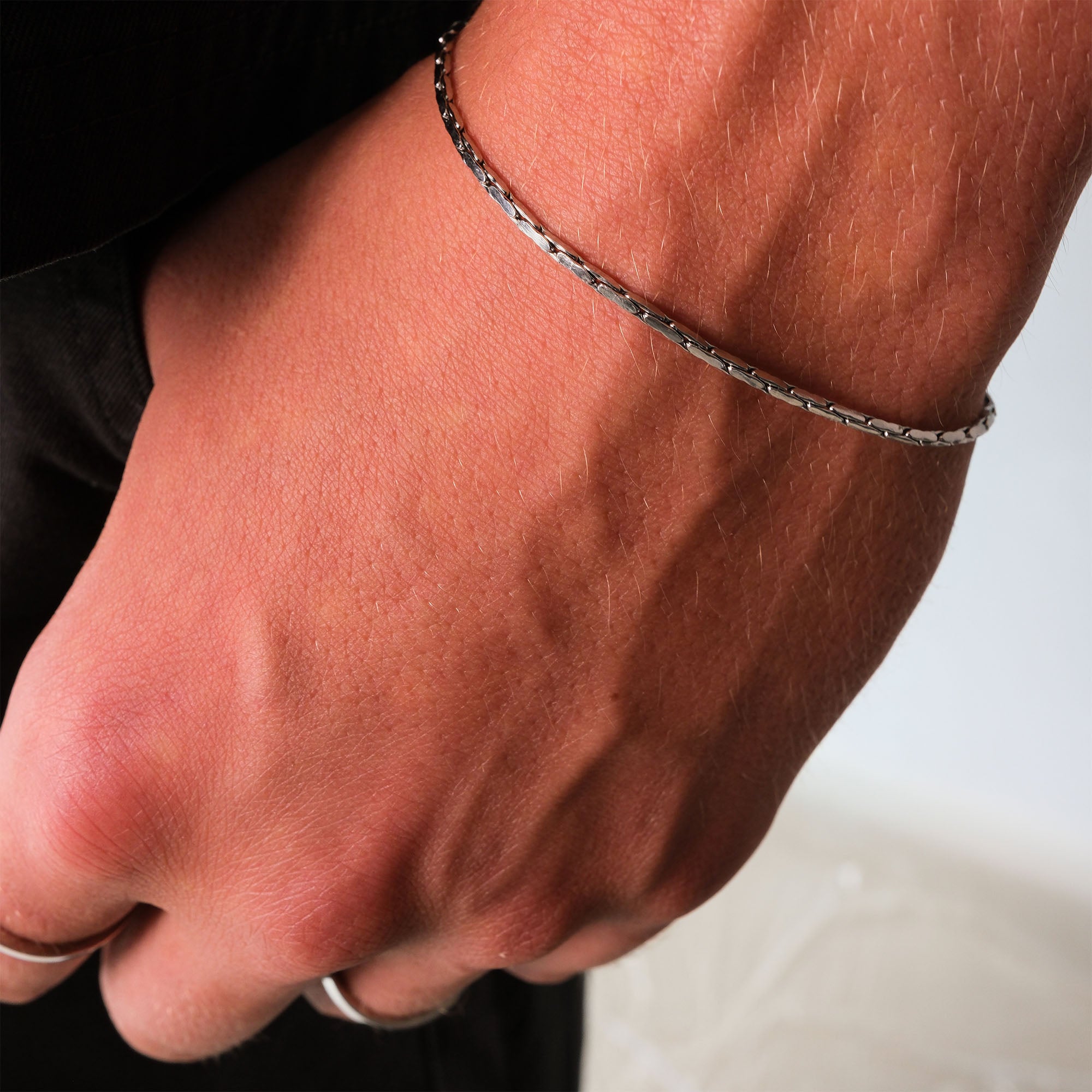 K12 - SILVER WIRE BRACELET - 1.4MM