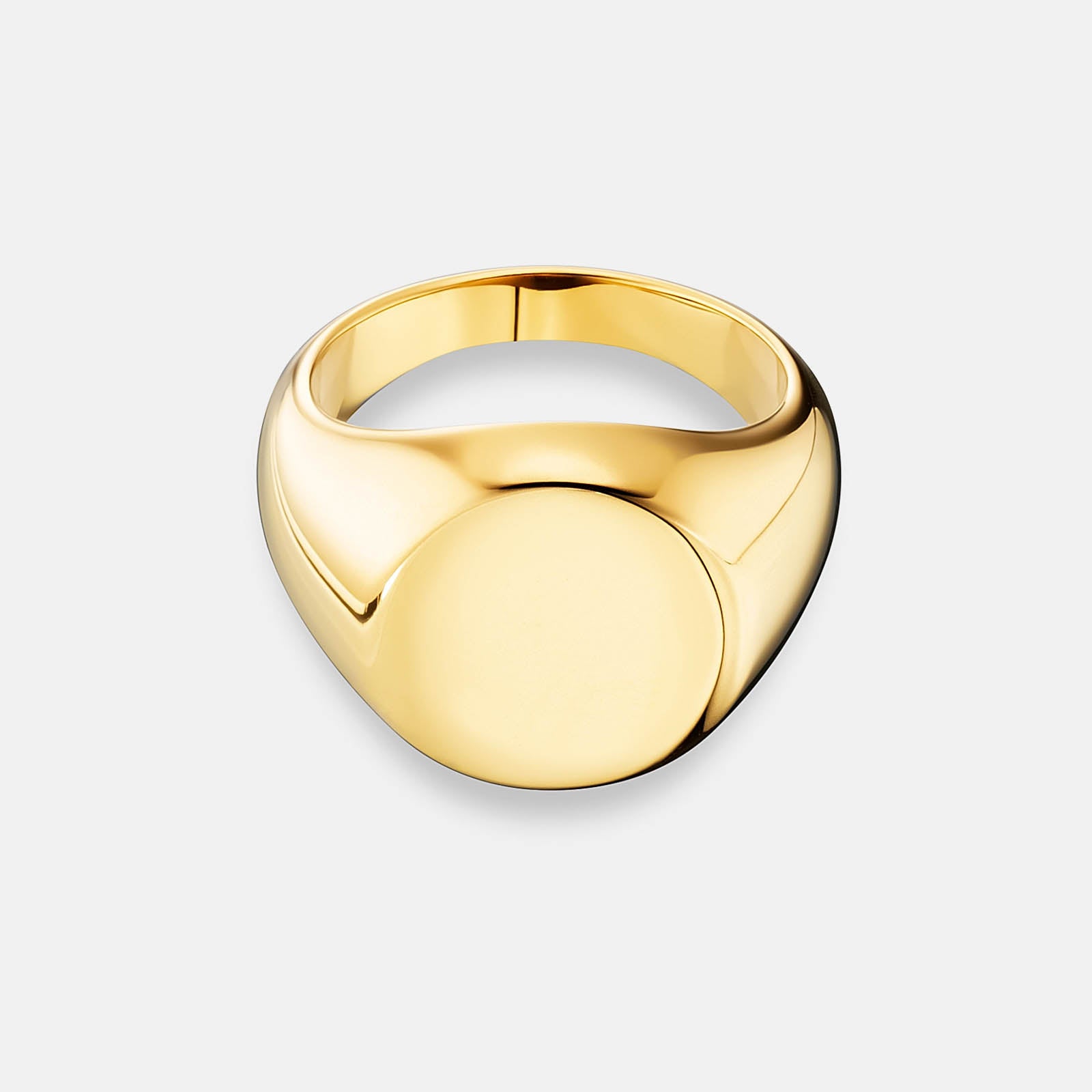 K12 - GOLD SIGNET RING