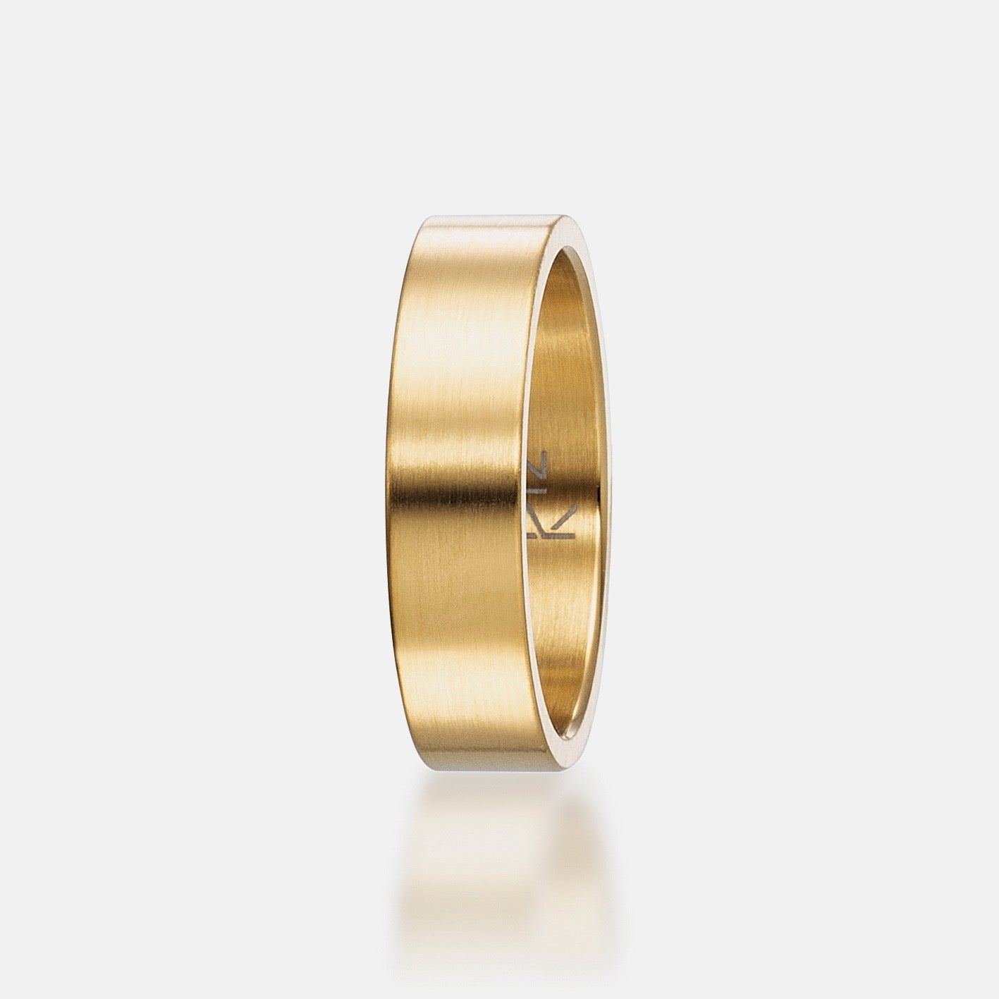 K12 - GOLD STEEL RING - 50