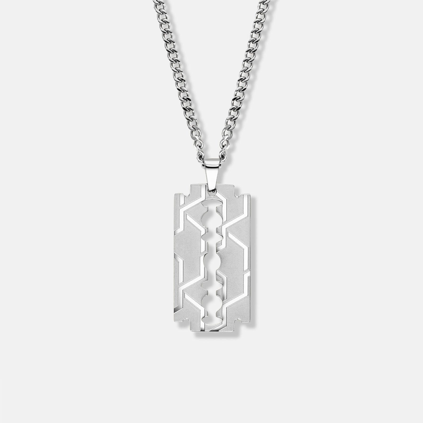 K12 - SILVER STEEL BLADE CHAIN